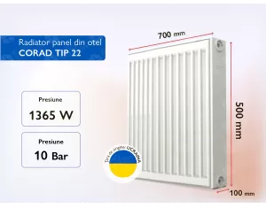 Steel panel radiator CORAD TIP 22 500x700