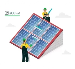 Servicii de întreținere pentru stațiile solare de producere a energiei electrice pana la 200 m. ptr.