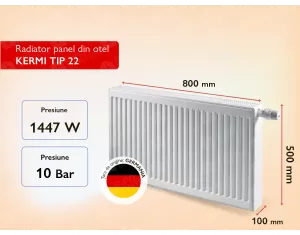 Radiator panel din otel KERMI TIP 22 500x800