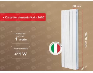 Aluminum radiator Kalis 1600