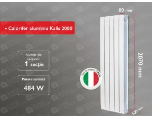 Aluminum radiator Kalis 2000