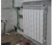 Installation of a bimetallic radiator