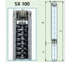 Глубинный насос Speroni INOX SPX 100-17 1,5 кВт
