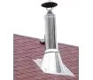 A hole for a chimney with a diameter of 150 mm