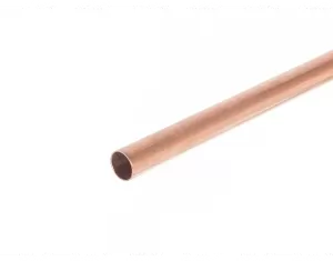 Copper pipe, diameter 22x0,7 mm, 3 m bar