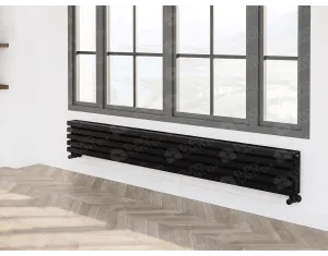 Calorifere decorativ LOJIMAX, colectia LAPIS HRZ, negru mat