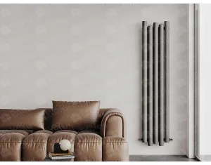 Дизайнерский радиатор CARISA коллекция MOTION 1800x310 мм, Антрацит