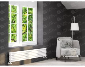 ALUMINUM HORIZONTAL RADIATOR CAST PLUS HRZ высота 800 мм. ширина 270 мм. белый мат