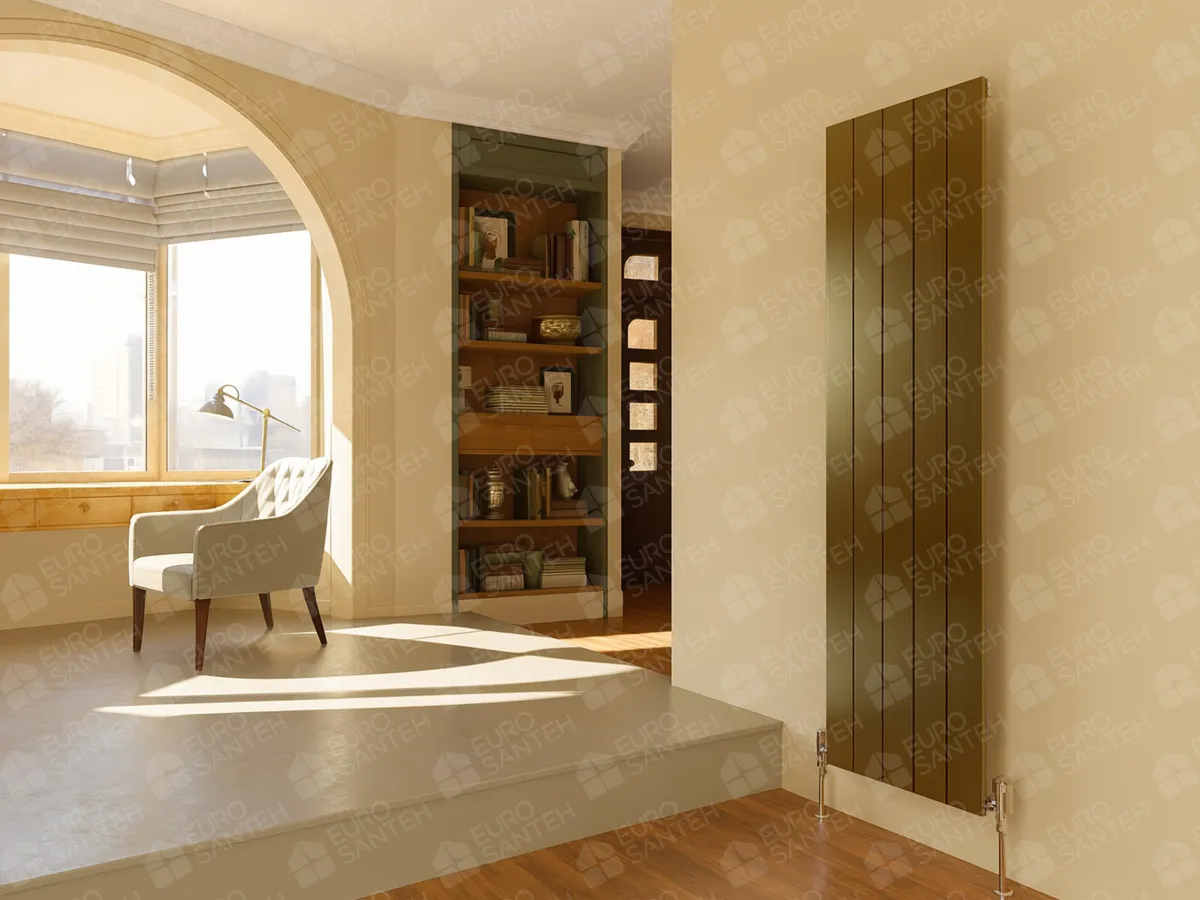 Calorifer decorativ LOJIMAX, colectia  KALSEDON высота 300 mm. ширина 280 mm. BRONZE SATINE