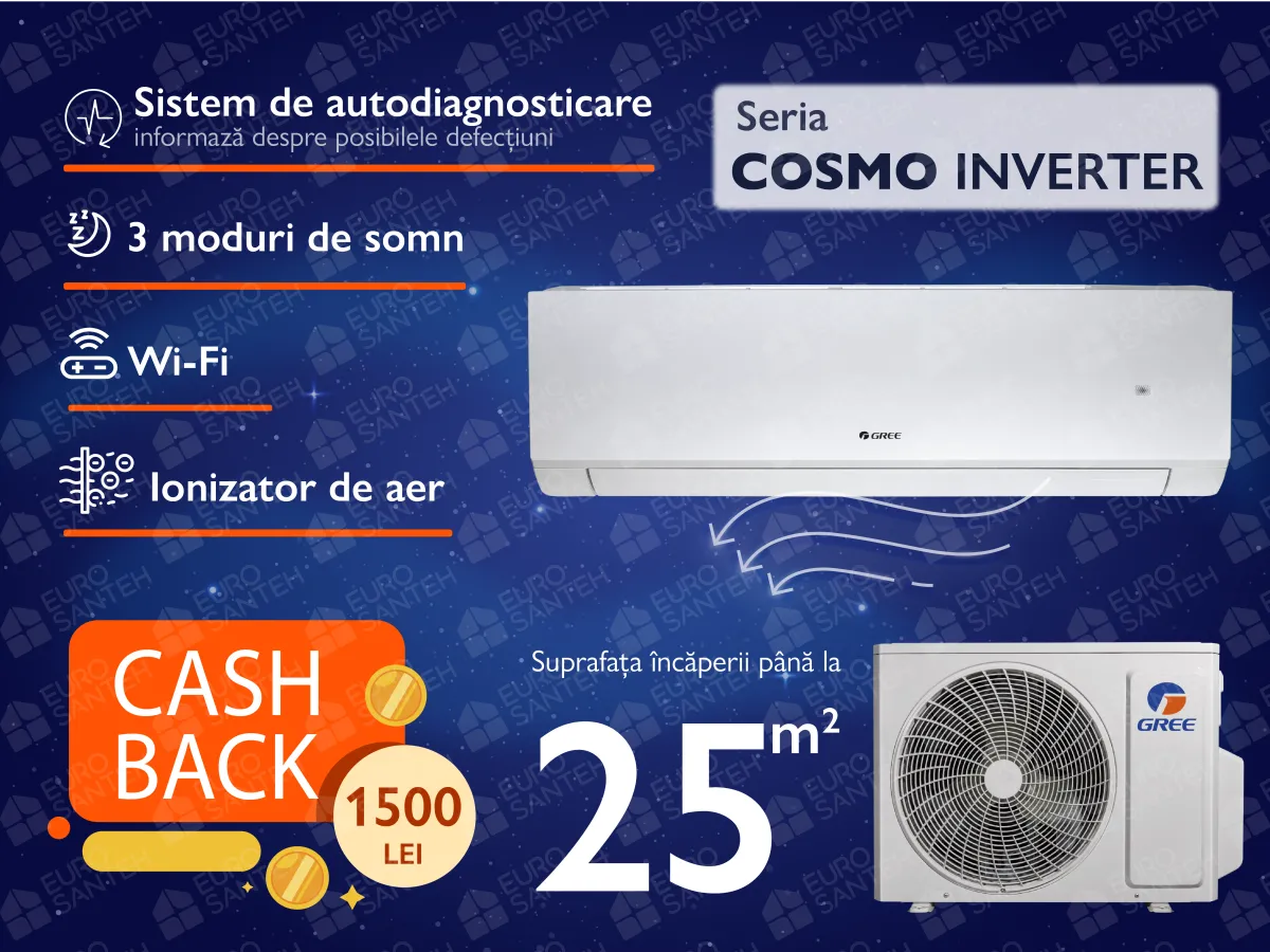 Air condiationer GREE COSMO R32 Inverter R32 GWH09AWCXB 9000 BTU 