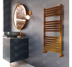 Design heated towel rail LOJIMAX, collection PERLA 400 mm. 1700 mm.