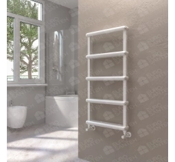 Design heated towel rail LOJIMAX, collection VERO 400 mm. 900 mm.