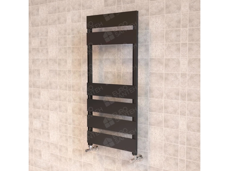 Design heated towel rail LOJIMAX, collection ORION 500 mm. 1200 mm.