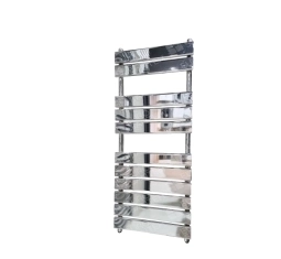 Uscator de prosoape design Aerfild Elettra 500x1200 mm, crom