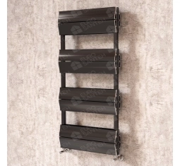 Design heated towel rail LOJIMAX, collection LIA DOUBLE PLUS 500 mm. 1400 mm.