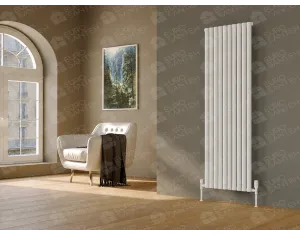 Designer radiator LOJIMAX CITRINE collection 1200x380 mm, White