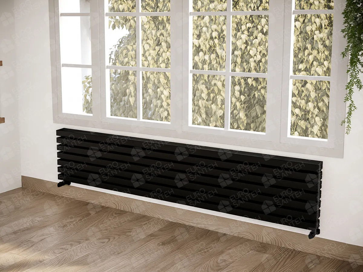 Designer radiators LOJIMAX, collection OPAL PLUS HRZ, white matte