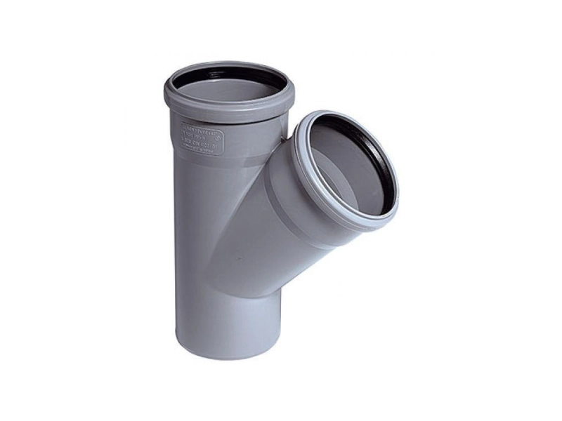 Teu pvc d.110/110 45°