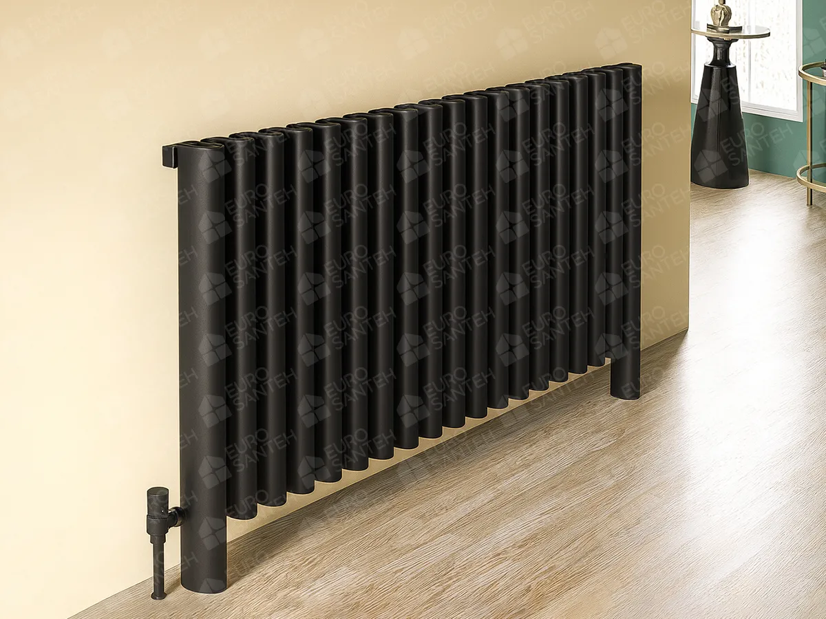 Calorifere decorativ LOJIMAX, colectia ALBITE LUX, alb mat