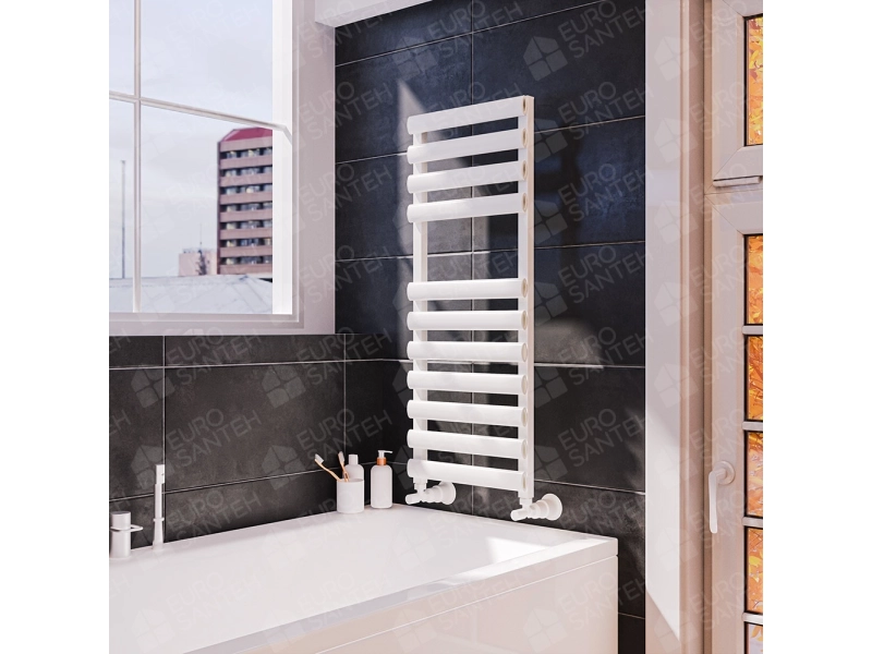 Design heated towel rail LOJIMAX, collection TALIA 600 mm. 1550 mm.