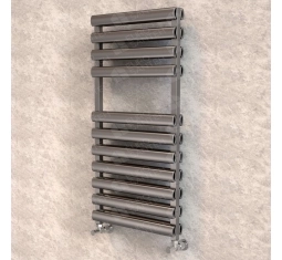 Design heated towel rail LOJIMAX, collection TALIA DOUBLE 500 mm. 1550 mm.