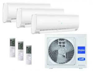 Kit de sistem Haier Multi Split pentru un apartament cu 3 camere de până la 70 m²