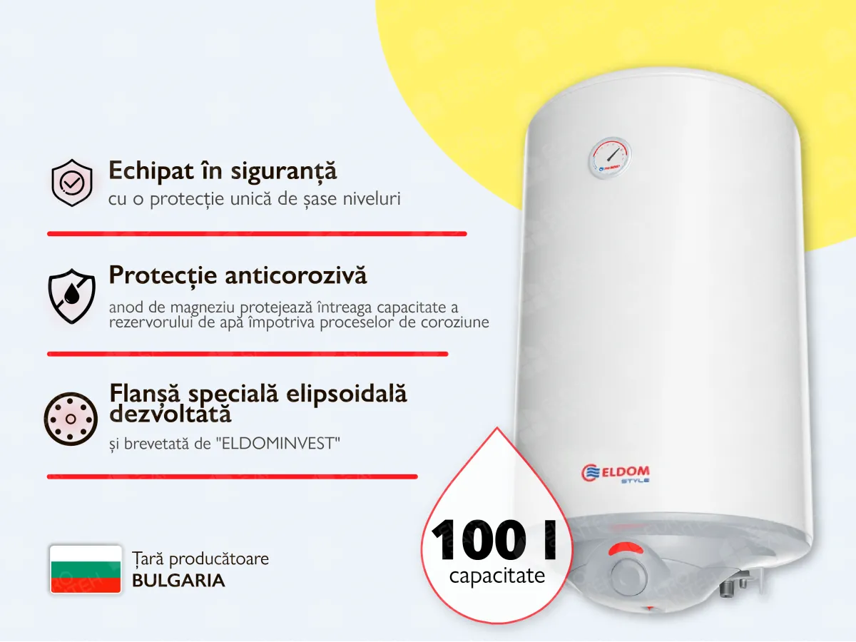 Electric boiler ELDOM 100L