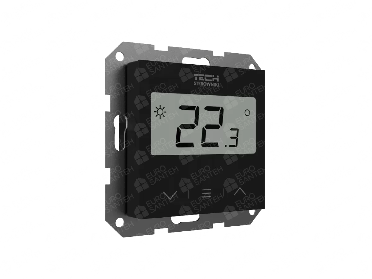 Room thermostat Tech ST-F-8Z black