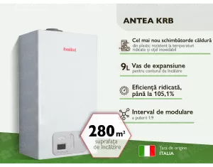 Cazan pe gaz în condensare FONDITAL ANTEA KRB 28 kW
