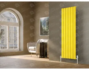 Designer radiator LOJIMAX OTIS collection 1800x516 mm, RAL 1018