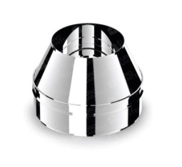 SOLINOX conical terminal d.150-200 (stainless steel 304/304)