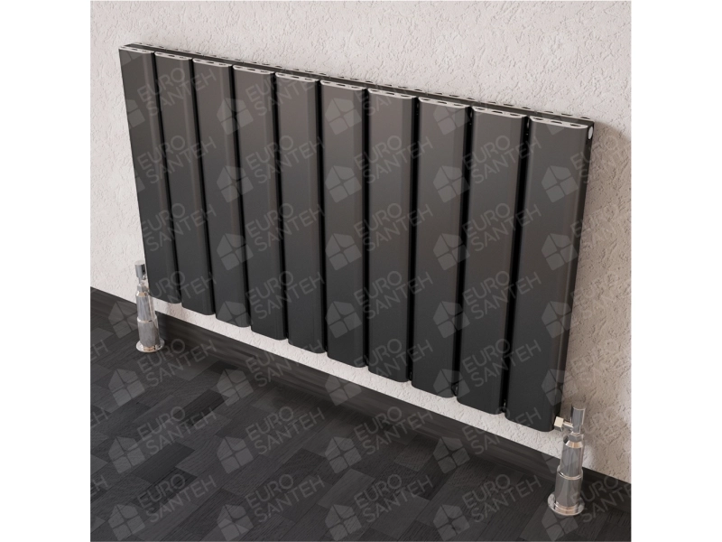 LOJIMAX radiator, DIAMOND DOUBLE (Color Anthracite grey)