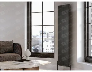 Calorifere decorativ LOJIMAX, colectia WEI, negru mat