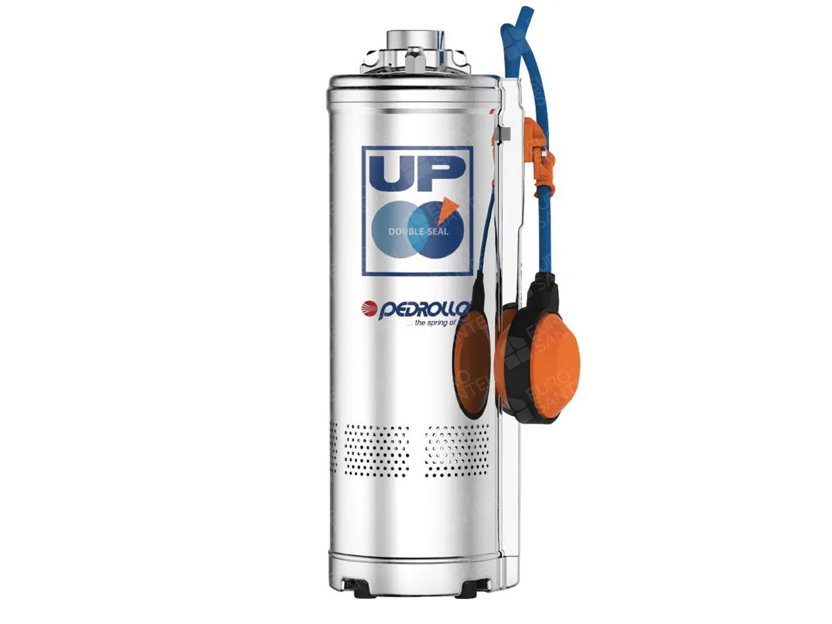 Deep well electric pump Pedrollo UPm2-4 up to 62m, 0.75 kW