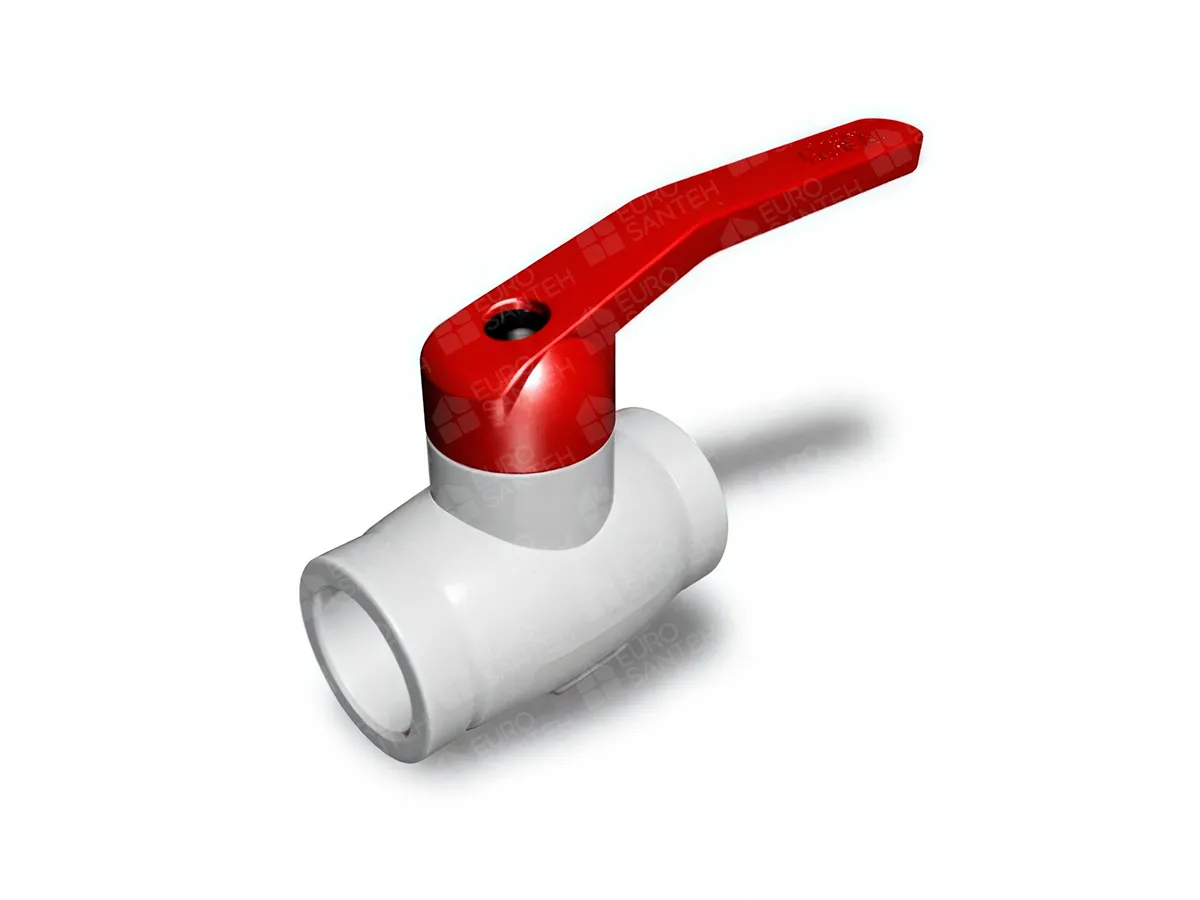 Ball valve made of polypropylene (PPR) d.63