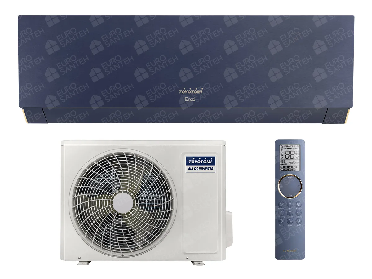 Conditioner Toyotomi ERAI ALL DC Inverter R32 CTN/CTG-371BV 24000 BTU albastru închis