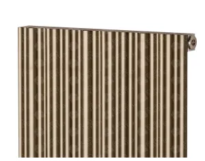 Calorifer decorativ LOJIMAX, colectie BAMBOO Bronze Matt Anodising