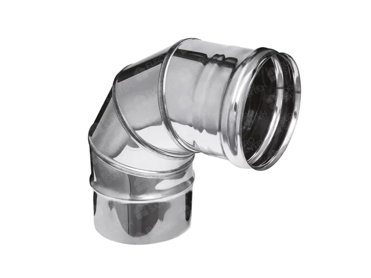 Unghi 90° pentru cos de fum CORAX Ø 160 mm (inox 304)