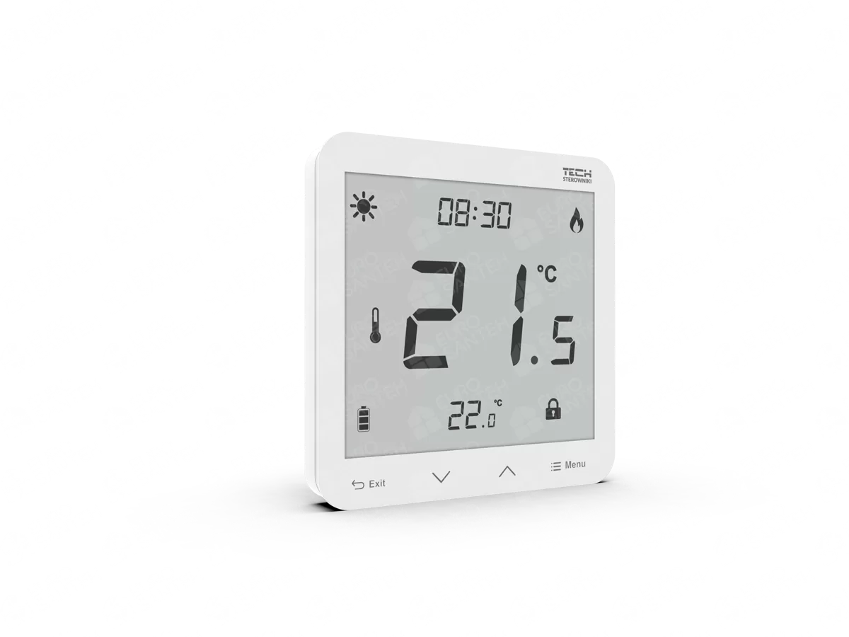 Room thermostat Tech EU-294v2 wireless white