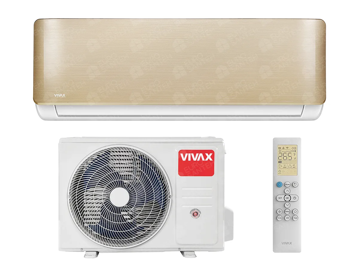 Кондиционер Vivax Inverter R32 R-Design 12000 BTU Gold