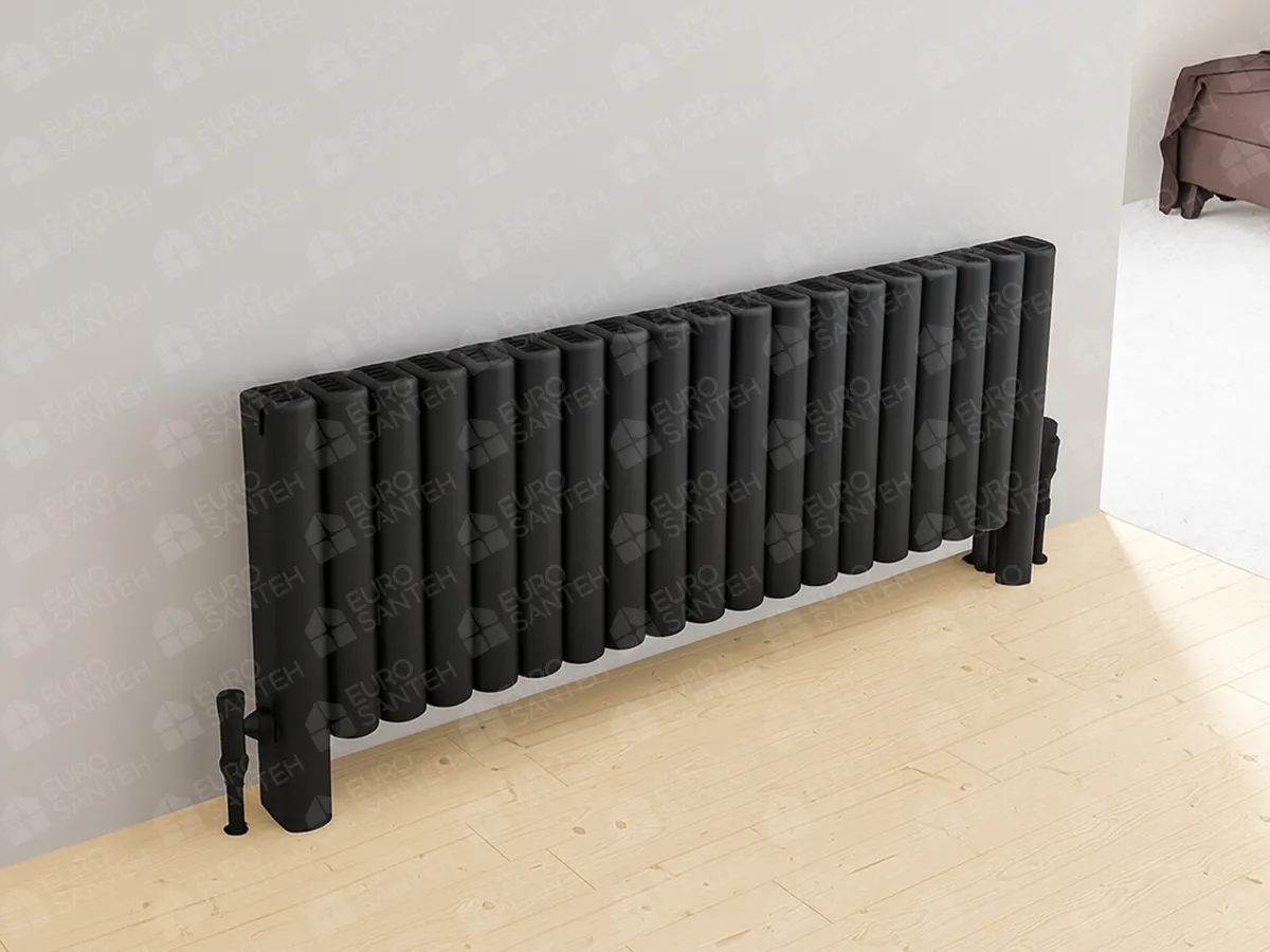 Designer radiators LOJIMAX, collection VOLE LUX, white matte