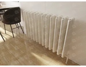Designer radiator LOJIMAX, collection  GRANDE height 2000 mm. width 1610 mm. black mat