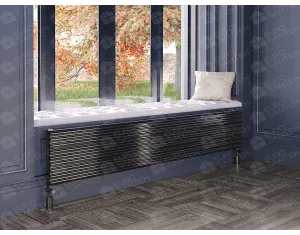Calorifere decorativ LOJIMAX, colectia FIONA HRZ, negru mat