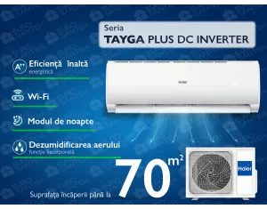 Conditioner HAIER TAYGA Plus DC Inverter R32 AS68TEMHRA-C/1U68RENFRA-C (Încălzire pana la - 15°C)