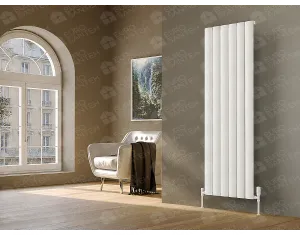 Designer radiator LOJIMAX OTIS collection 800x516 mm, White