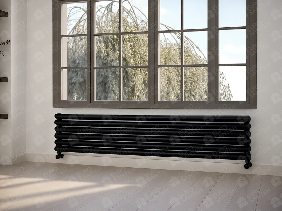 Calorifere decorativ LOJIMAX, colectia BELLA HRZ, alb mat