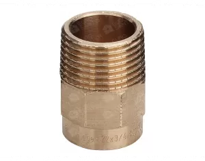 Bronze connection MF, welding, thread diameter 1/2x18 mm