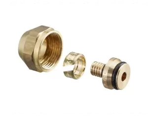 Eurocon adapter for PEX-AL-PEX multilayer pipe d.16 mm.x 2