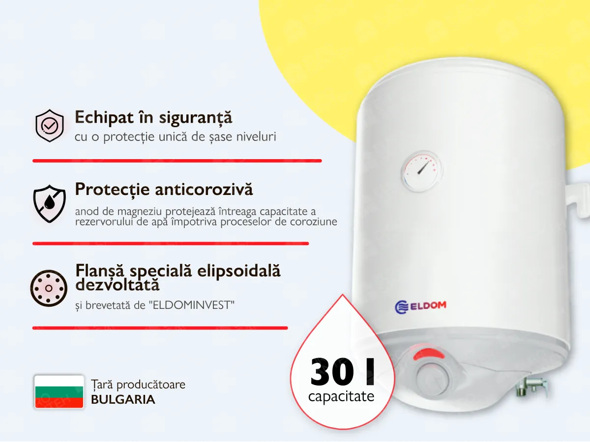 Electric boiler ELDOM 30L