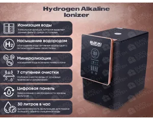 Фильтр обратного осмоса для питьевой воды Suzuki Hydrogen Alkaline Ionizer 